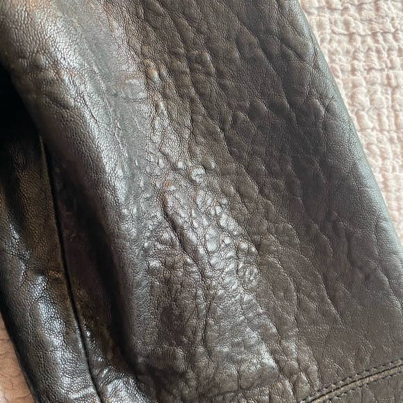 VEDA Jayne Classic Leather Jacket size P - Picture 8 of 11